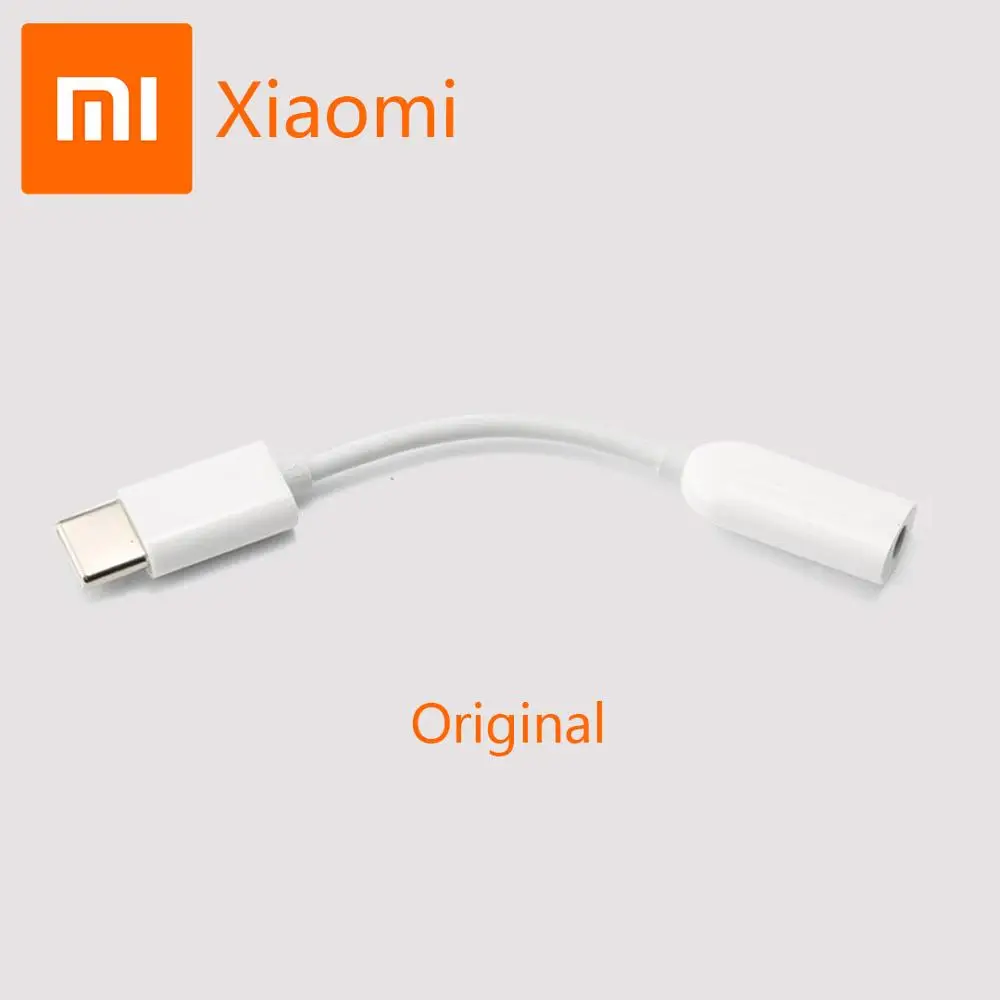 

Original Xiaomi Earphone Adapter USB3.1 Type C To 3.5mm Cable Music Headphone Converter USB C Adapter for Oneplus Huawei Samsung