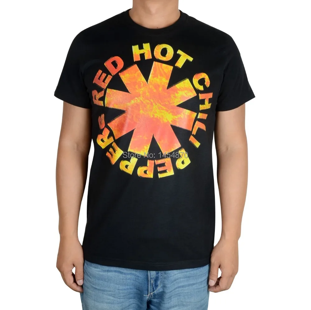 Red Hot Chili Pepper Band Rock Brand men shirt High Quality Punk items