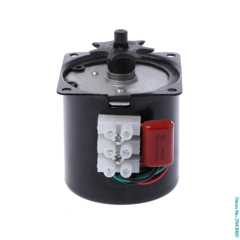 AC 220V Яйцо Тернер моторный инкубатор двигателя Реверсивный мотор Компоненты 2.5r/мин