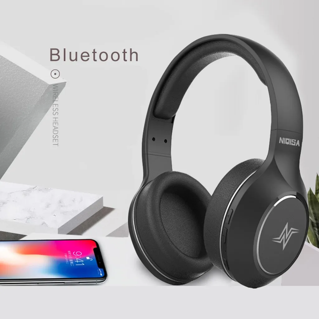 M60 беспроводной Bluetooth 5,0 наушники стерео наушники супер бас гарнитура с микрофоном 2 H Playtime# H20