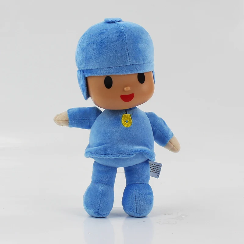 14-27 см мультфильм покойо плюшевая кукла игрушка Elly PATO LOULA Сонная птица POCOYO Nina LOULA собака большой и маленький 2 размер мягкая кукла - Цвет: POCOYO 25cm