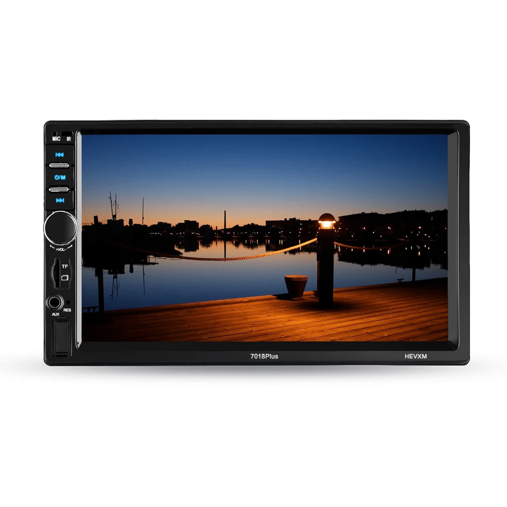 HEVXM 7018plus 2 Din сенсорный экран автомобильный MP5 плеер Универсальный Авто Радио