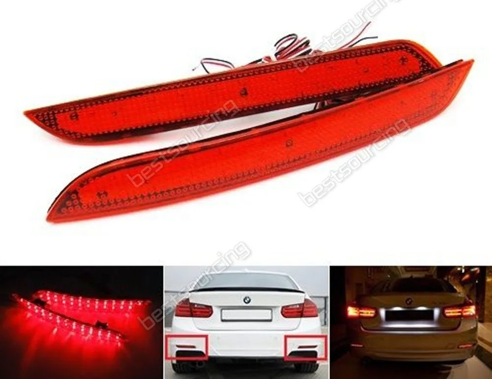 

2x Tail LED Light Rear Bumper Reflector Brake Stop Lamp Running Turnning Fog Signal For BMW 3 Series F30 F31 F35 F32 F33 F34 F36