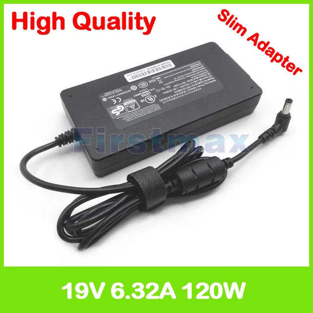 Cheap 19V 6.3A 120W AC laptop adapter power supply for Toshiba Satellite P300 P305D P35 P500 P505D P70 P75 P770D P775 charger