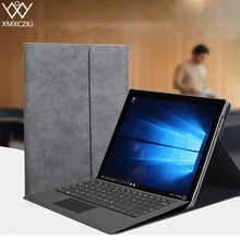 XMXCZKJ, роскошный флип-чехол для microsoft Surface Pro 4 5 3, подставка для планшета из искусственной кожи, чехол Smart Cover для Surface Pro4 Pro5