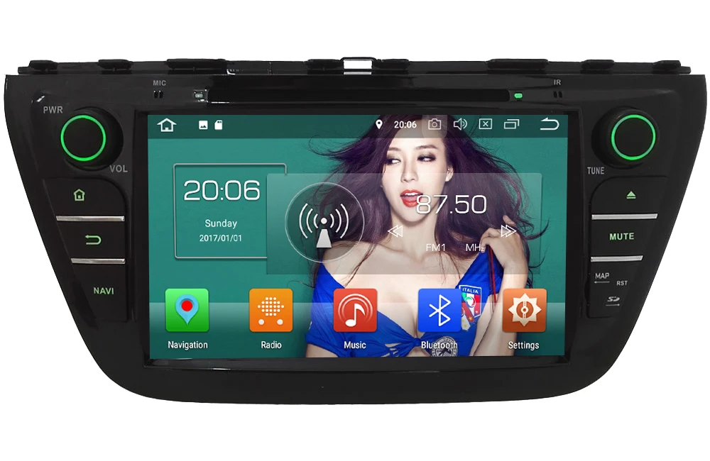 Clearance KLYDE 8" 4G WIFI Android 8 7 Octa Core 4GB RAM 32GB ROM Car DVD Multimedia Player Radio Stereo For Suzuki S-Cross SX4 2014-2017 0