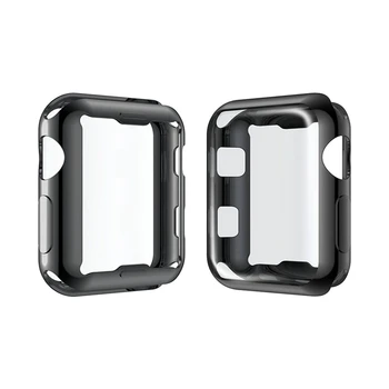 

PC Frame Case Cover For Apple Watch Band 42MM 38MM Iwatch 3 2 1 Protective Screen Protective Protector Plating Shell