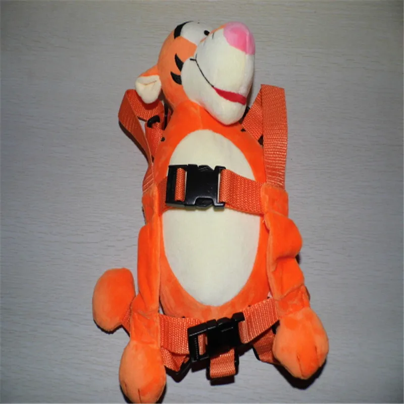 Голдбаг животных 2 в 1 жгут Тигр приятель плюшевая игрушка-Рюкзак Детские ремни безопасности жгут детская школьная сумка