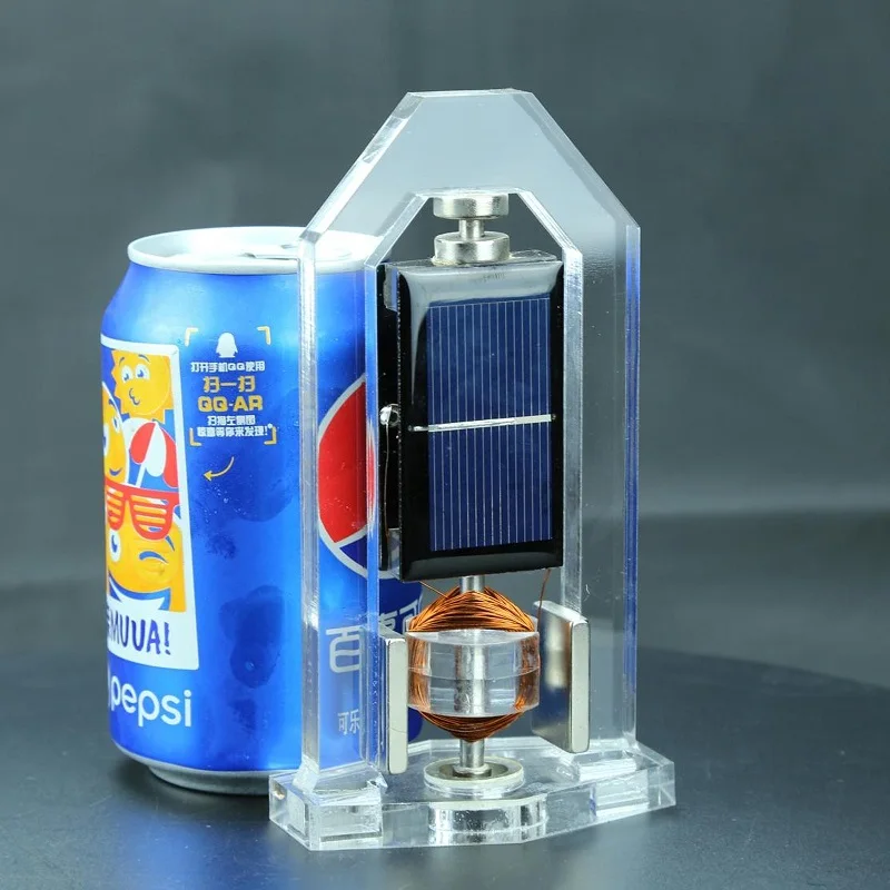 Magnética de Alta Suspensão Velocidade Motores Solares Mendocino Verticais Tecnologia Solar Brinquedos Presentes Gerador