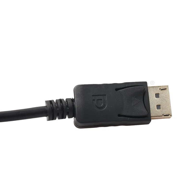 Позолоченная головка 1080p Hd разрешение Адаптер Dp к Hdmi кабель передачи линии|Кабели