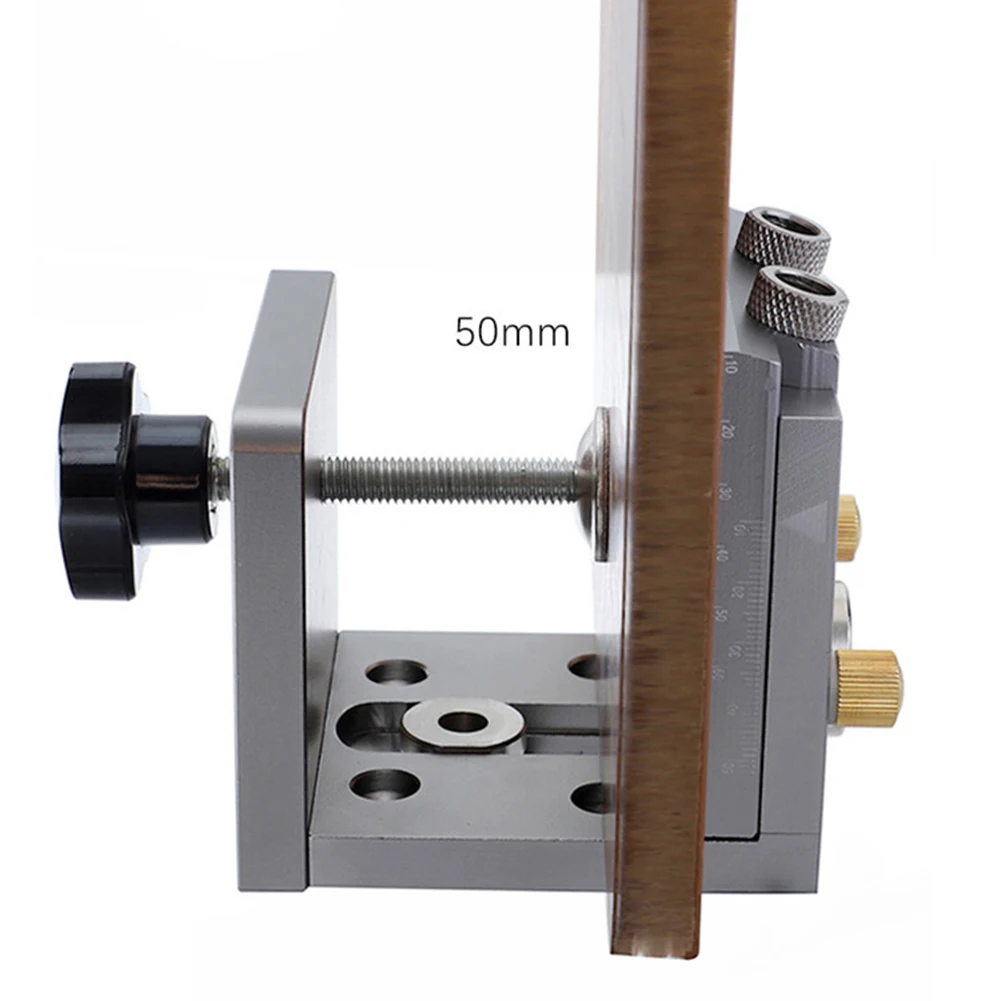 Portable Pocket Hole Jig Kit System with 9mm Drill& Accessories for Carpenter WoodWorking& Joinery Tool Puncher Locator