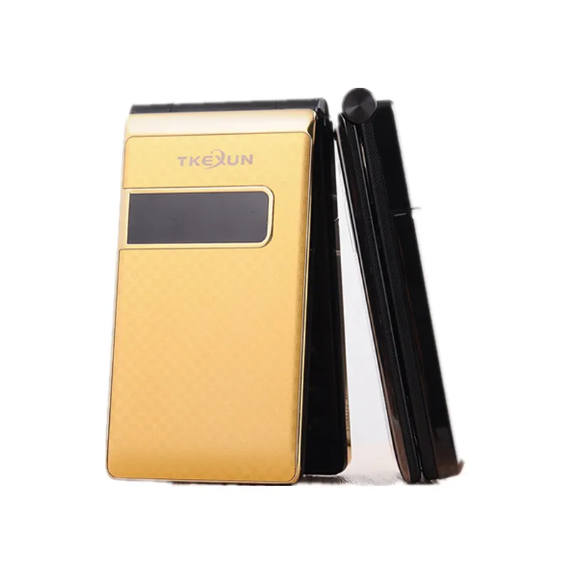 TKEXUN G9 Women Flip Phone With Double Dual Screen Camera 2 4 inch Screen Luxury Cell