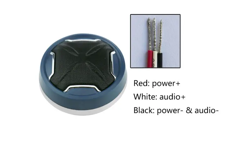SIZHENG MX-K10 цифровой enviornment шумоподавление видеонаблюдение Аудио Микрофон для видеонаблюдения для решений безопасности