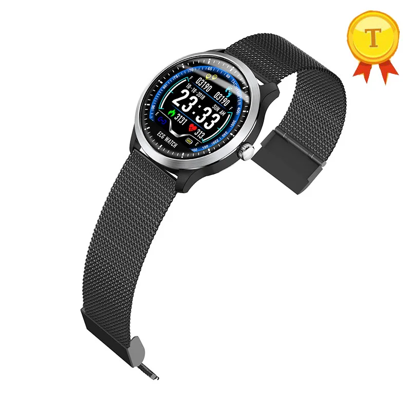 

ECG PPG smart watch heart rate monitor blood pressure smartwatch ecg display Sleep Fitness Tracker For Android IOS Phones