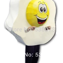 Большой жареный маскот яйцо костюм Взрослый размер еда тема юмористический маскот костюм маскота(не включает брюки и обувь) SW1144