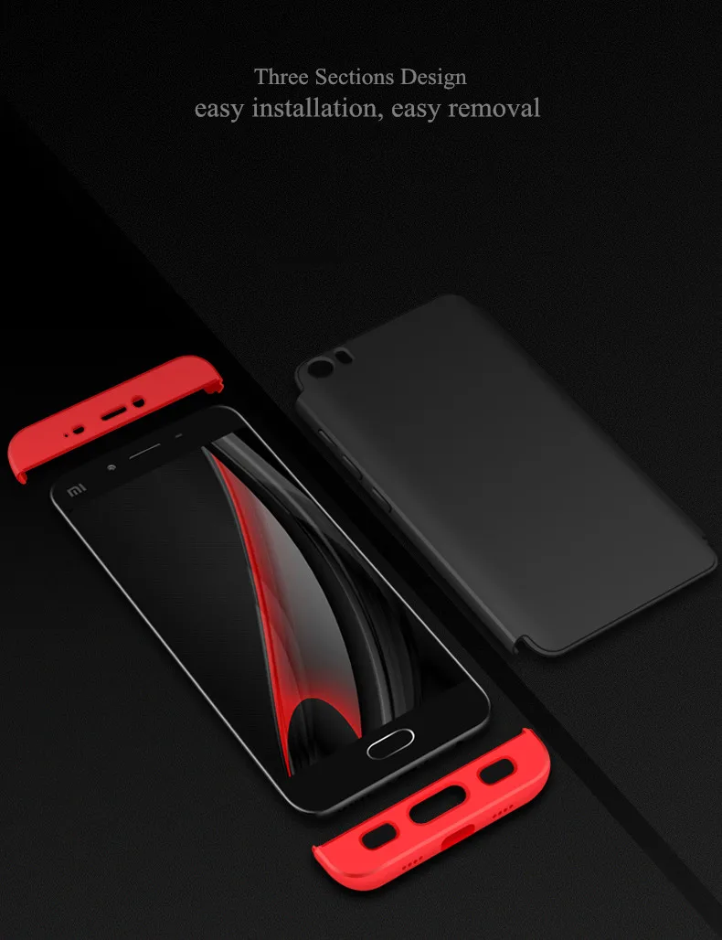GKK Xiaomi Mi 5 Phone Case Slim Armor Case For Xiaomi 5 5S Case Full Protection Thin Fashion Xiao Mi 5 Mi5s Matte Phone Cover
