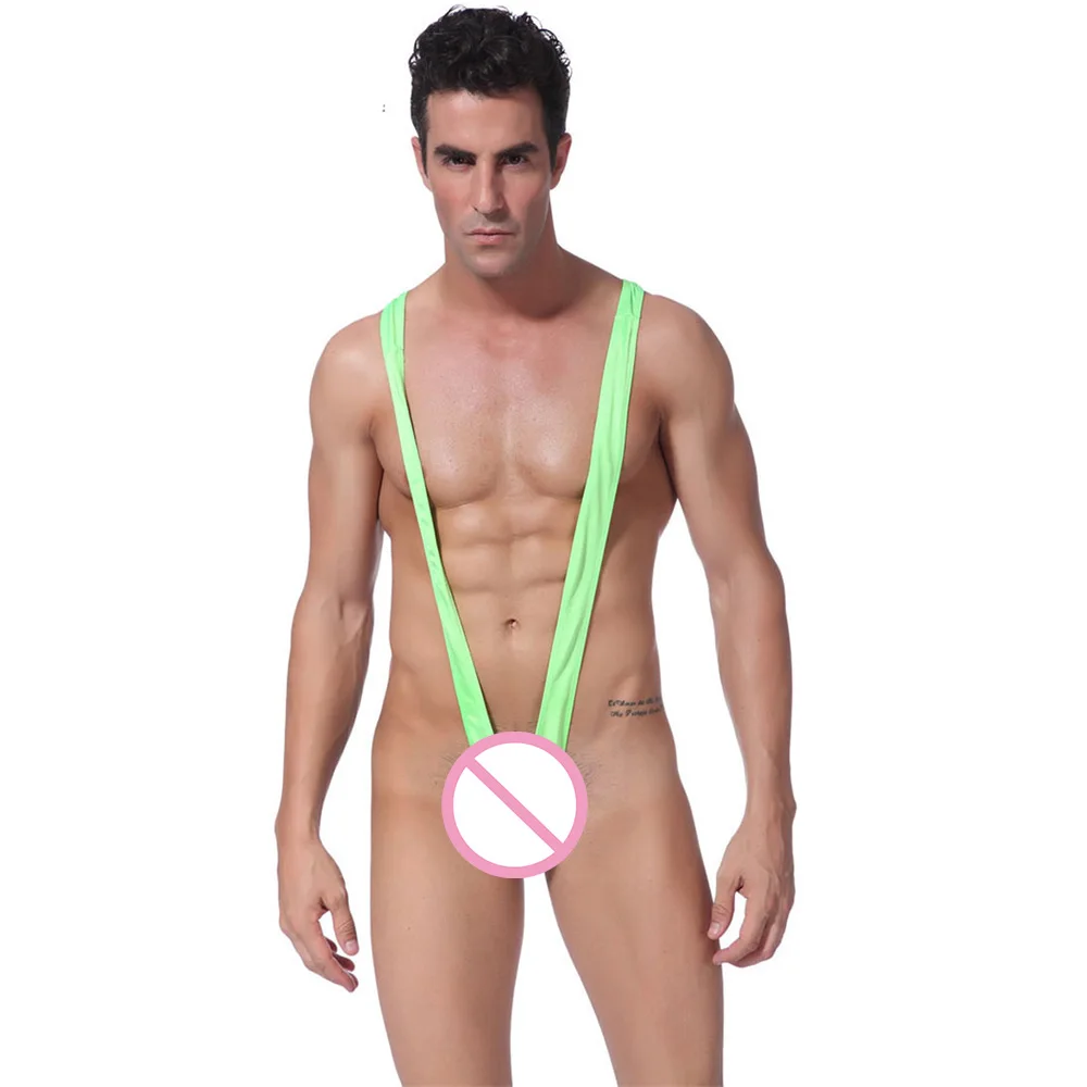 Очаровательные мужские сексуальные Mankini пляжные купальные стринги на подтяжках