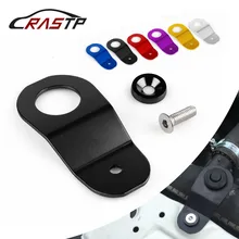 JDM Гоночный стиль алюминиевый радиатор остающийся Монтажный кронштейн с шайбой комплект для Honda civic EK AP DC 96-00 с логотипом RS-HR004