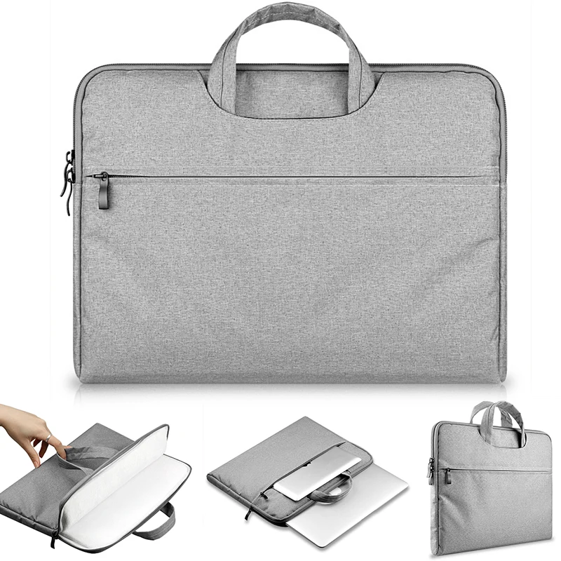 Canvas Laptop Briefcase Liner Sleeve 11 12 13 14 15 Case For Macbook AIR PRO Retina Notebook Bag for Dell/Lenovo/Asus/Xiaomi Air