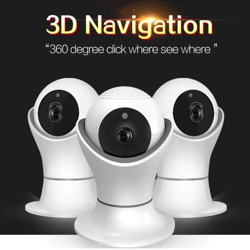 Новинка 2018 ip камера с углом обзора 360 градусов PTZ 1080 P p2p ИК ночное видение Wifi CCTV