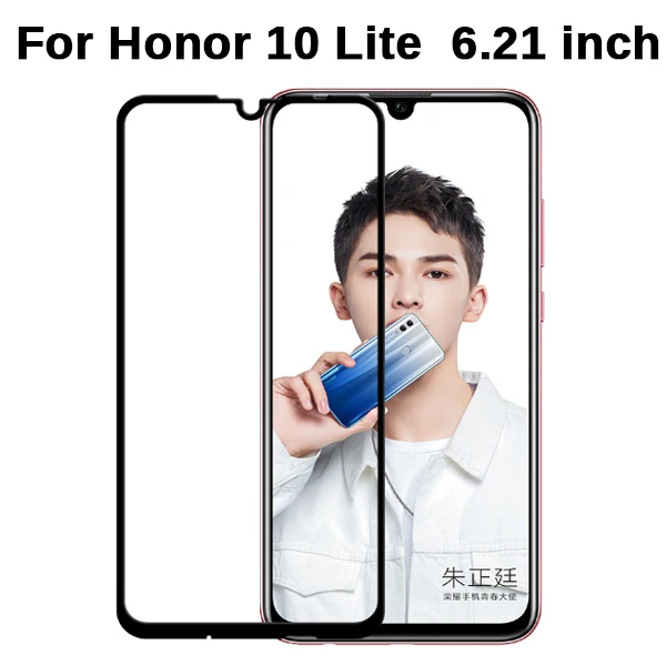 3D 9H стекло для huawei Honor 10 9 Lite Полное покрытие защитное стекло на Honor Play 9 10 Lite V10 Защитная пленка для экрана - Цвет: Huawei Honor 10 lite