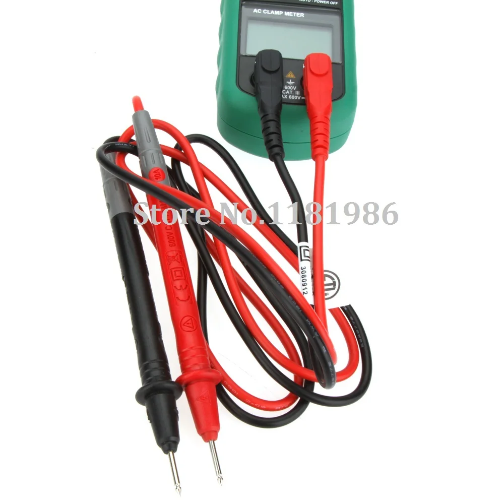 Цифровой Мультиметр Mastech MS2008A измеритель переменного тока с ЖК подсветкой|clamp