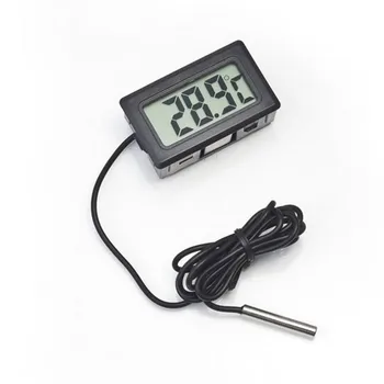 

By DHL 200pcs/lot Brand New Mini small Mini Digital LCD Electronic Thermometer Combo Aquarium thermometer
