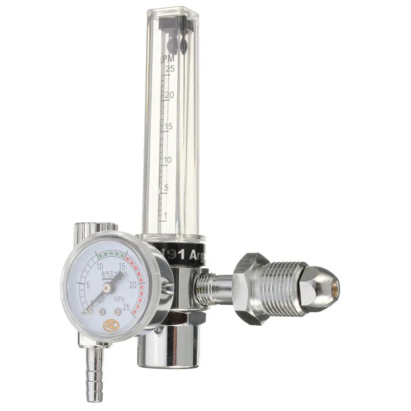 

New Arrival Flow Meter Argon CO2 Gas Measuring Tester Flowmeter Regulator For Mig For Welder Tig For Welder Welding Weld Gauge