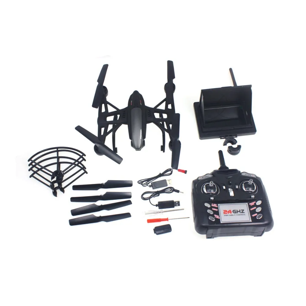 

F16324 JXD 509G 5.8G FPV One-Key-return & Take Off Barometer Set High RC Quadcopter with HD Monitor RTF