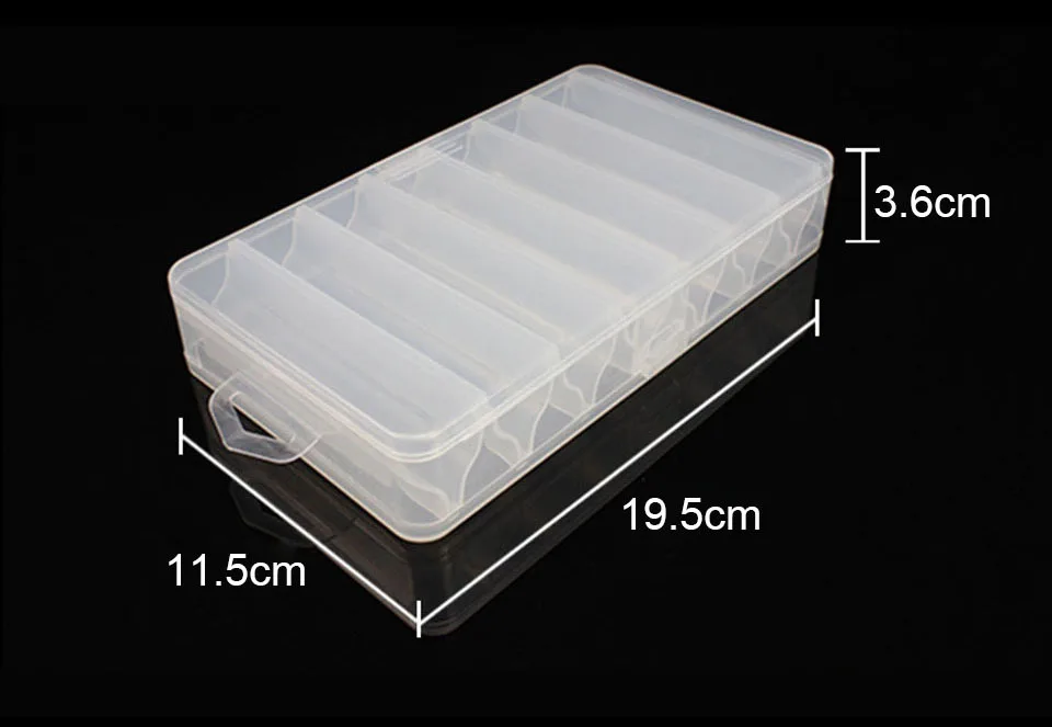 Пластиковая коробка для рыболовных приманок, двухсторонняя 14 отсеков, приманки, крючки, Спиннер, приманки, лягушки, коробки для рыбалки, контейнер для снастей