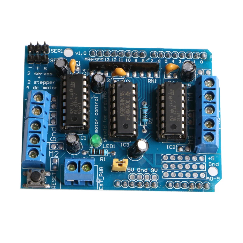 

High Quality Motor Drive Plate L293D Control Shield Drive Expansion Board Module For Arduino