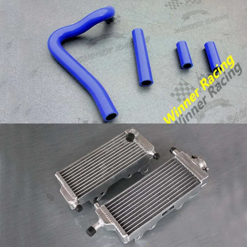 Алюминиевый сплав радиатор и комплект силиконового шланга для Honda CR250R CR 250 R 2-х тактный двигатель 1992-1996 1993 1994 1995