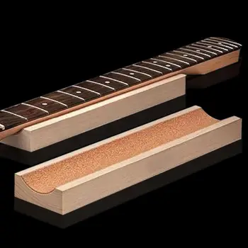 

Electric Acoustic Guitar Bass Caul Neck Rest Support Fretwork Luthier Setup Soft Fit for Guitar Banjo Mandolin Bass