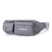 AONIJIE, мужская, женская сумка для бега, для спорта на открытом воздухе, поясная сумка для гонок, пеших прогулок, кемпинга, тренажерного зала, фитнеса, Противоугонный ремень, набедренная сумка