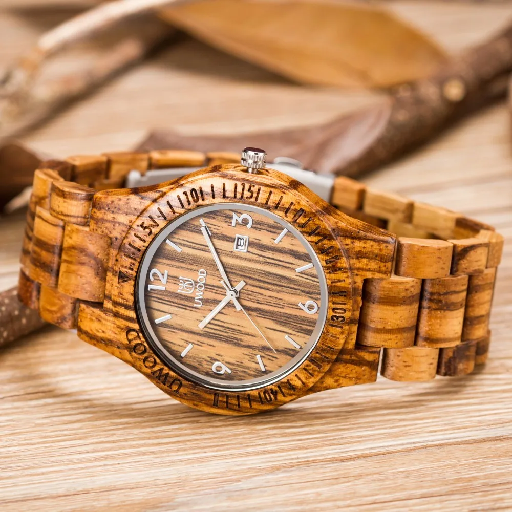Повседневные натуральные деревянные часы для мужчин часы люксовый бренд легкий, простой древесины наручные спортивные часы кварцевые