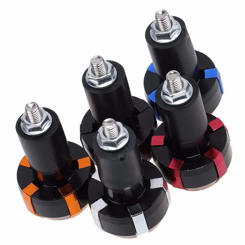 5 Colors Motorcycle Handlebar Grips Anti Vibration Handle Bar Ends