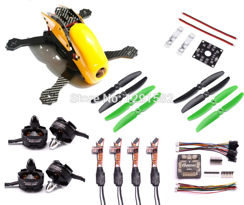 

RoboCat 270 270mm Carbon Fiber Quadcopter Frame 2204 2300kv Motor 12A ESC F3 Acro Flight Controller for FPV Quadcopter
