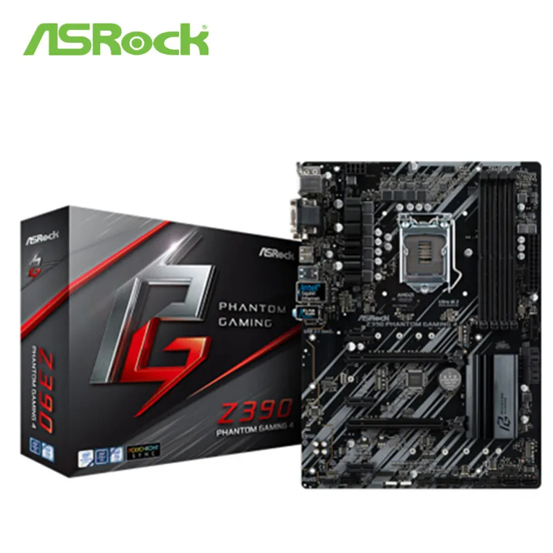 

Full NEW ASROCK Technology Z390 PHANTOM GAMING 4 Extreme Player Computer Overclocking Motherboard Supports 9th Generation CPU