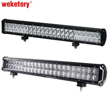 Weketory 4D 5D 20 дюймов 210 Вт светодиодный свет бар для трактора лодка Offroad 4WD 4×4 грузовик внедорожник ATV пятна Наводнение Combo луча 12 В 24 В