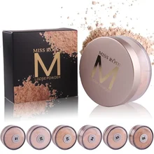 12 цветов, рассыпчатая пудра для лица, макияж, осветляющая пудра, контроль жирности, матовая, натуральная, отбеливающая, корректирующее средство для лица, косметическая пудра