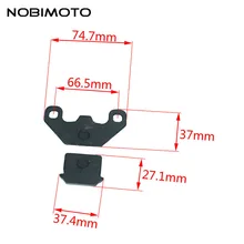 Комплект тормозных колодок Motrocycle, набор тормозных колодок, колодки, тормозные диски, тормозные колодки для 50, 70, 90, 110, 125cc, ATV, DIRT BIKE DS-127