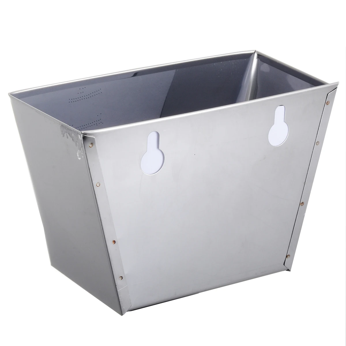 Stainless Steel Bottle Opener Bin Wall Mounted Bar Beer Cap Catcher Box with Screws For Bar Club Holder Decor