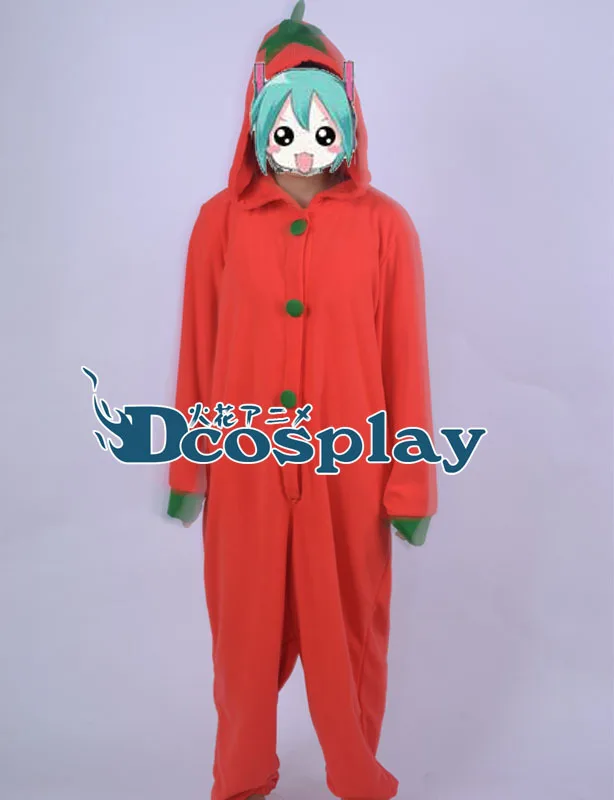 

Free UPS Shipping Yuruyuri Toshinou Kyouko Red Cosplay Teddy Costume Pajamas S-XL