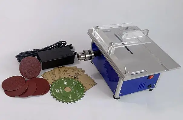 Multifunction Miniature Table Saw DIY Woodworking Chainsaw with Polisher Cutter and Polisher and grinder Multifunction Miniature Table Saw DIY Woodworking Chainsaw with Polisher Cutter and Polisher and grinder