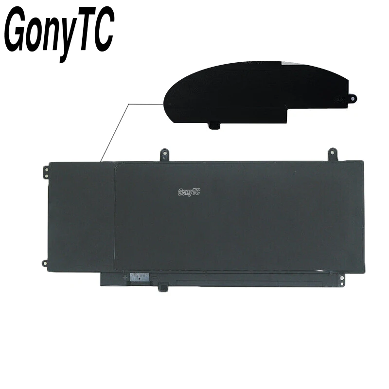 GONYTC 11,1 V 43Wh D2VF9 ноутбук Батарея для Dell Inspiron 15 7547 7548 0PXR51 PXR51 планшет для Vostro 14 5000 5459