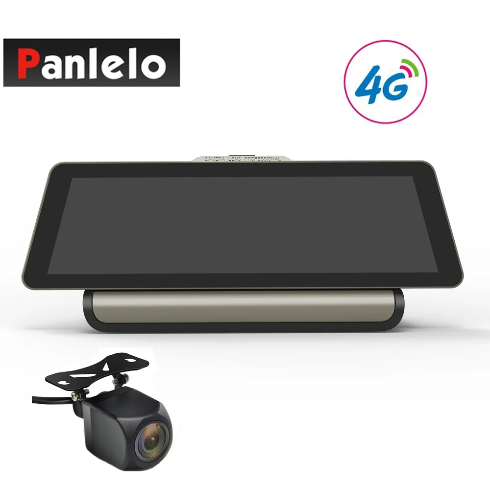 Автомобильный видеорегистратор DVR 9,8" Автомобильный gps-навигатор большой сенсорный экран Android 5,0 3g/4G Wi-Fi Bluetooth задняя камера заднего обзора g-сенсор - Название цвета: 4G