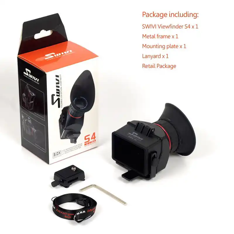 GGS Swivi S4 3.0x 3.0" 169 LCD Camera Viewfinder for Sony a7 a7R a7S