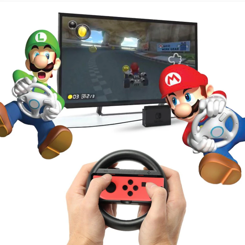 Рулевое колесо или игровой контроллер для Nintendo Switch Joy Con 2 шт./компл.|Сумки| |