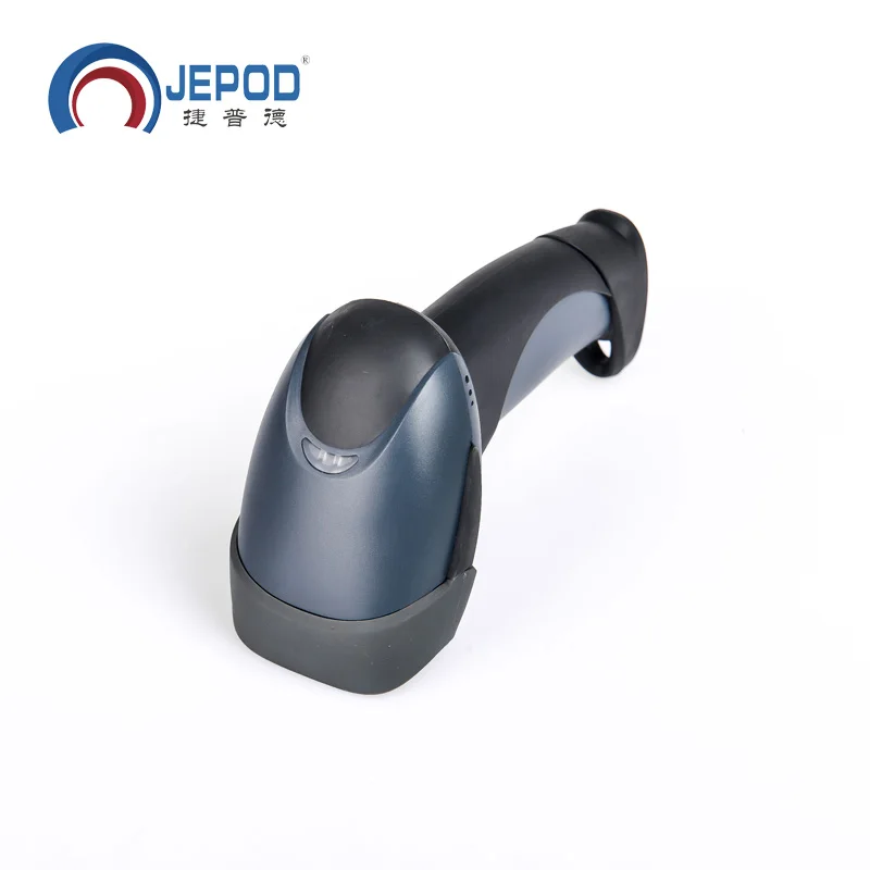 

JP-T2 Free Shipping High Scaned Speed Wireless Barcode Scanner Reader Handheld 32Bit Cordless POS Bar Code Scan for inventory