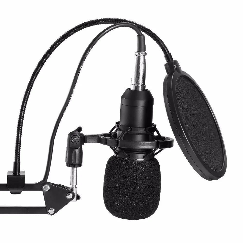 Free shipping Professional Condenser Audio 3.5mm Wired BM800 Studio